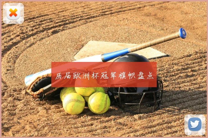 历届欧洲杯冠军旗帜盘点