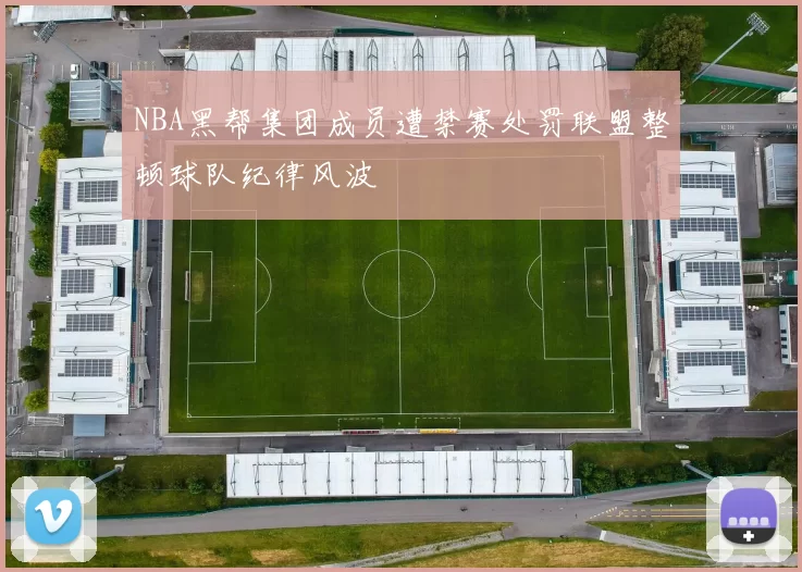 NBA黑帮集团成员遭禁赛处罚联盟整顿球队纪律风波