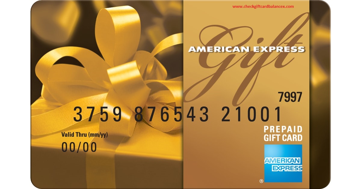 How To Check American Express Gift Card Balance At americanexpress.com